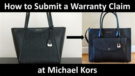 michael kors letter replacement|michael kors warranty claim.